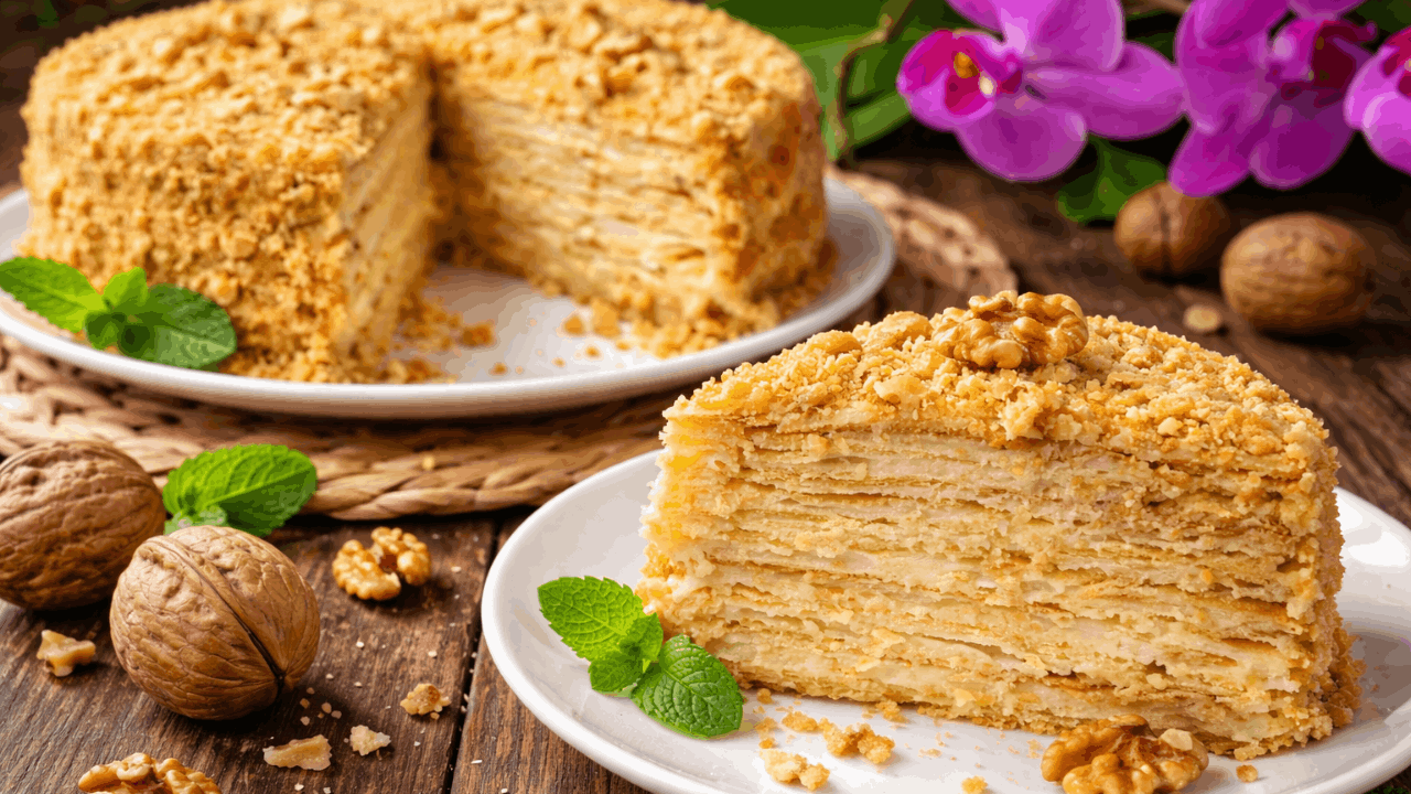 Classic Napoleon Cake Recipe